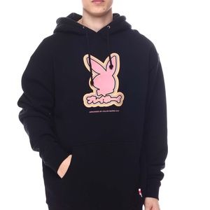 Playboy Tokyo Rabbit Head Hoodie Black Eight One